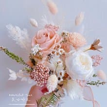捧花、結婚登記、小型花束、登記捧花