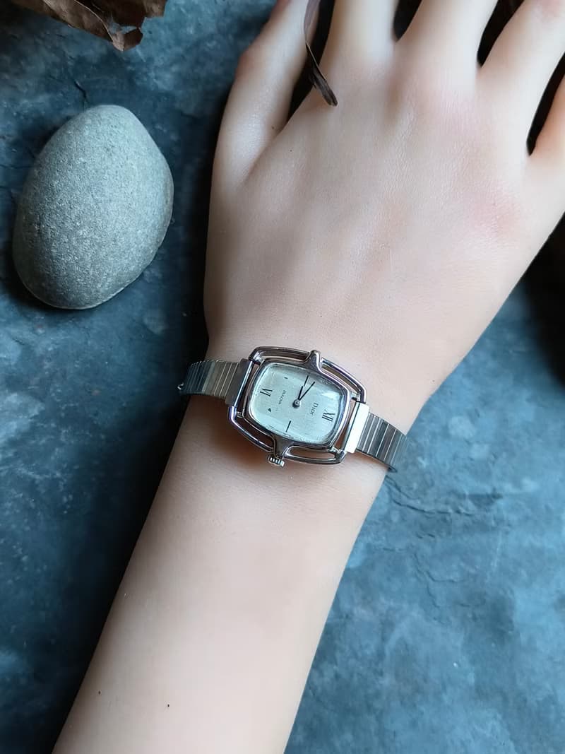 Dior 稀有款 銀色古董錶 機械手上鍊錶 manual winding