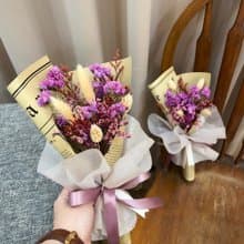 乾燥花束【飲冰室花草茶】 生日禮物 畢業花束 生日花束 母親節花