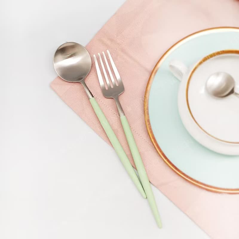 葡萄牙Cutipol GOA系列青玉柄18cm點心匙