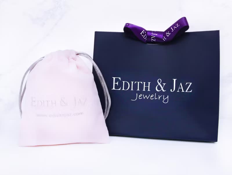 Edith & Jaz • 手織系列 - 紅寶石編織手環 (紫色繩)