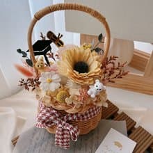 曙光擴香花籃 畢業花禮