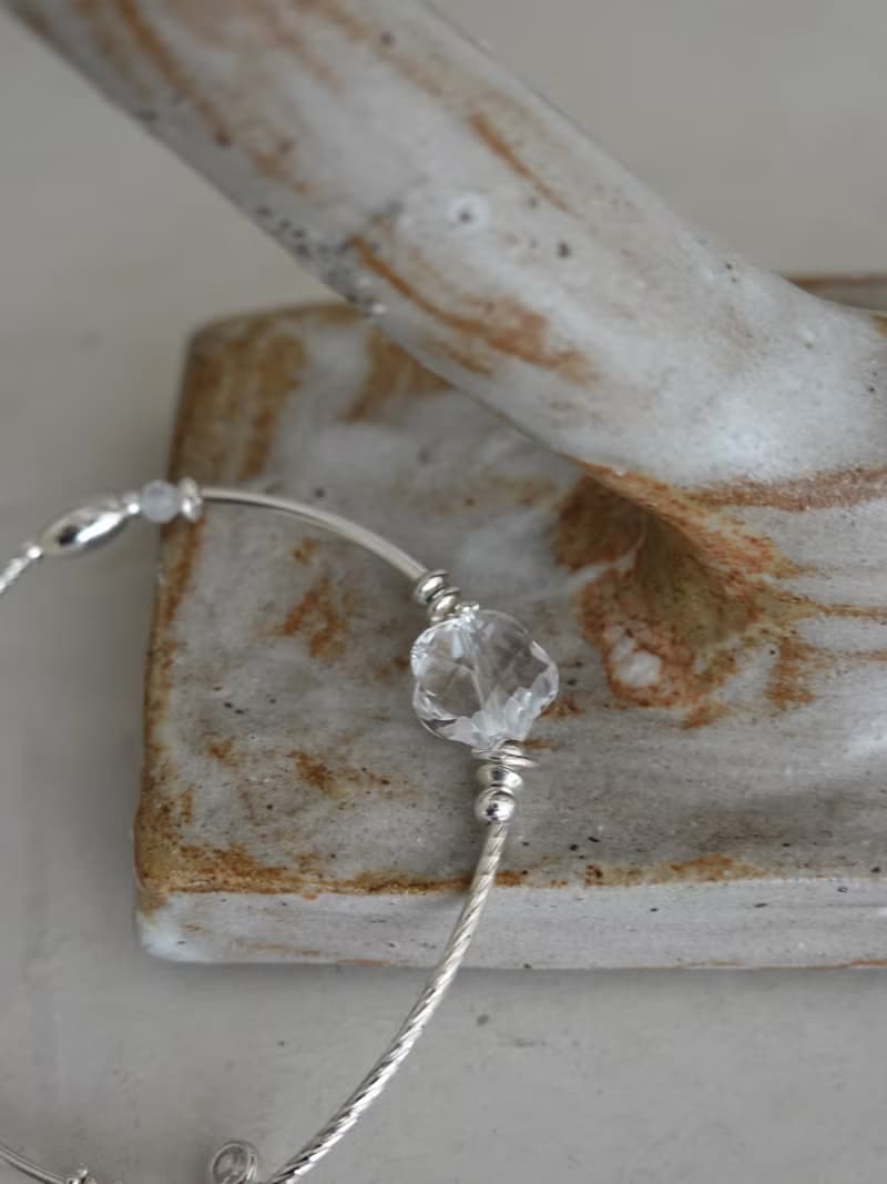 Zhu.handcrafted__Flora__純銀/光譜石