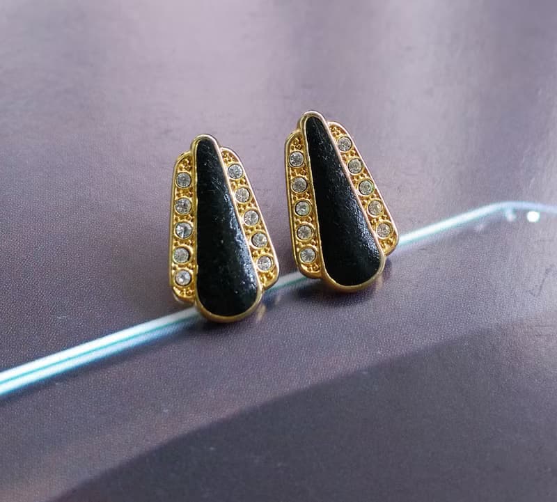 Vintage Jewelry 西洋古董飾品 復古 個性小巧  針式耳環