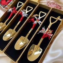 【開運好禮】手工纏花藝術 金鏟子 鏟錢 結婚禮物 入厝禮 求子 財