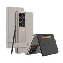 CASE SHOP Samsung S25/S25+/S25 Ultra 支架站立側掀皮套-鈦灰