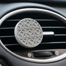 水泥花磚車用擴香石-磁吸式(多角花) | 質感與生活的MIT