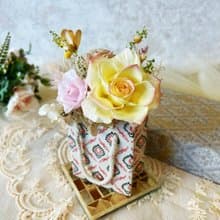 *每天為你讀一首詩* 日本進口禮物桌花 七夕禮物 情人節禮物