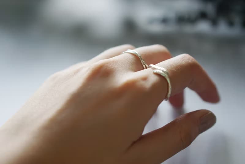 像水一樣Vol.3 | Flow 不規則戒指(可調節款)