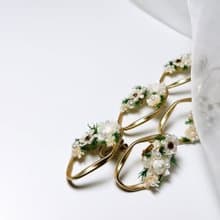 艸韻 • 押花手工耳環