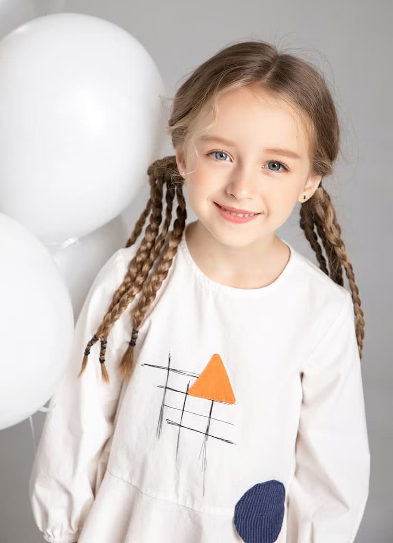 BIR童裝 | 文藝印花娃娃衫