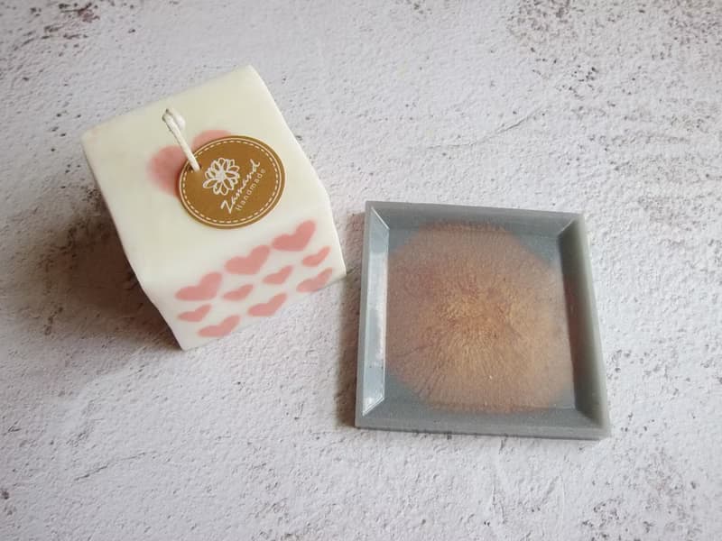 【訂製 】Mosaic心有所屬香氛蠟燭(方)禮盒