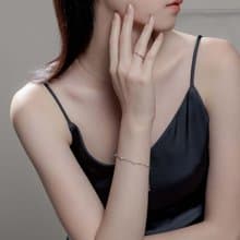 【好評推薦】人魚的眼淚。白鋼珍珠手鍊