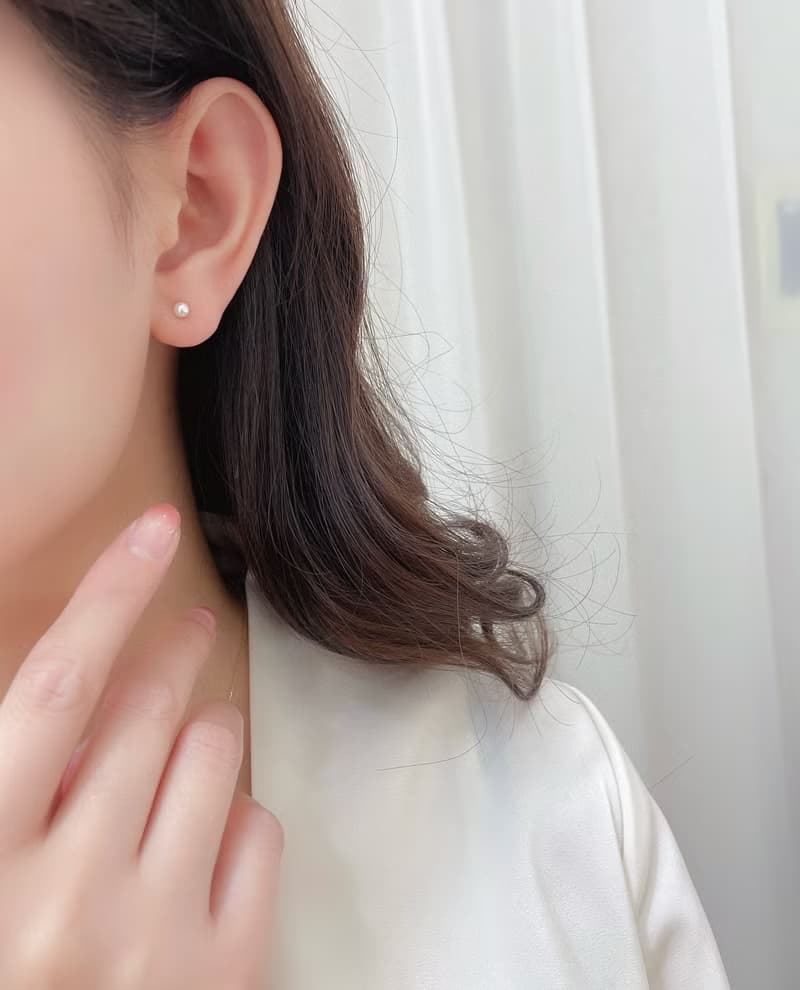 浮光序曲淡水天然珍珠項鍊珍珠手鍊18K金鍊珍珠套裝珍珠耳環