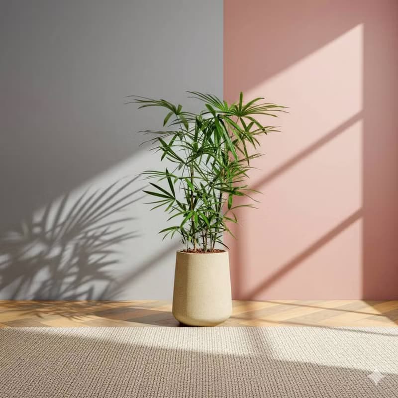 棕櫚竹水泥盆栽 落地盆栽 大盆栽 拿鐵棕磨石子花盆 開幕送禮