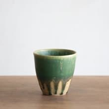 陶杯 翠綠２４