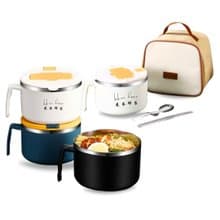【花米邸家】防燙瀝水保溫碗 保溫盒 餐具提袋 防燙保溫 禮品設計
