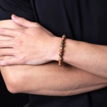 綠簾花崗石手鍊