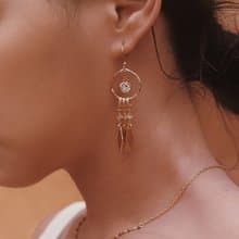 Layla萊拉 — 摩洛哥風格垂墜式耳環生日 禮物情人節禮物