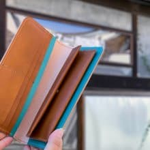 LONG　さわやかなチョコミントにキュン　ロングフラット長財布　ふっくら小銭入れ　LFW-TTTBB-H