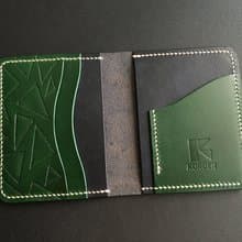 Minimalist Leather Wallet, Card Wallet, Billfold, Slim & Simple Leather Wallet
