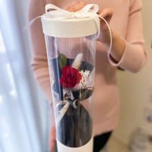 法式小香風提盒 永生花  送禮 生日禮 告白 情人節