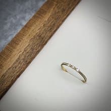 18K 復古鑽石戒指