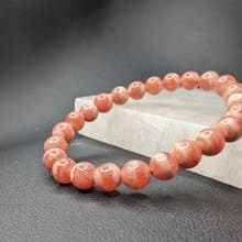 紅紋石 Rhodochrosite 7mm 手串 手鍊 天然水晶