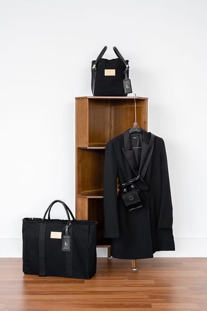 Daydreaming Oversized Canvas Leather Weekender Bag - Super Black