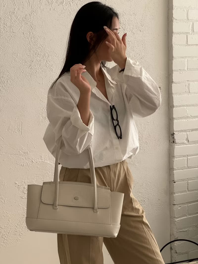 韓國 The Ally | River Bag | 白色 |斜背包