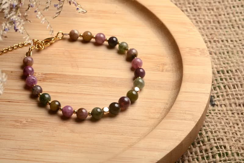 【神山晶礦】碧璽手鍊/粉碧璽/綠碧璽