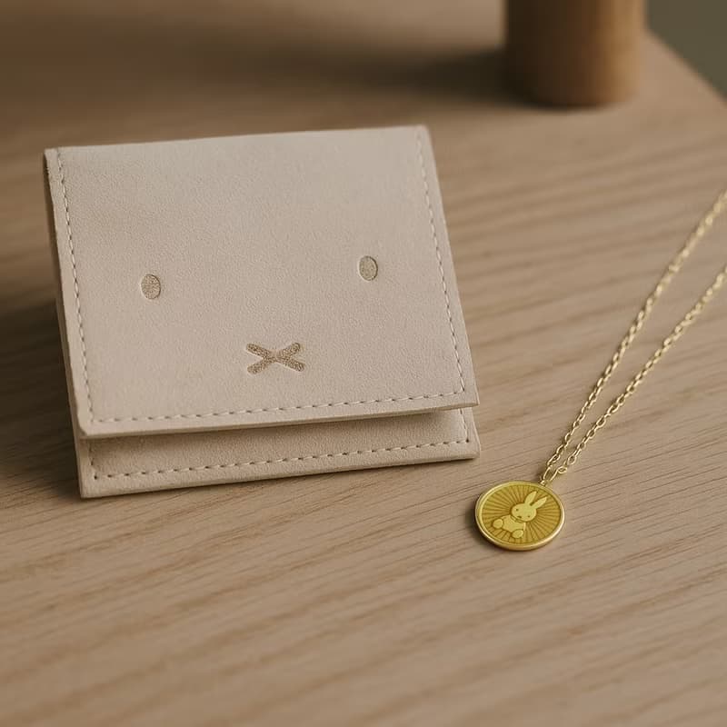 【Pinkoi x miffy】米菲雙面項鏈 太陽與miffy的故事