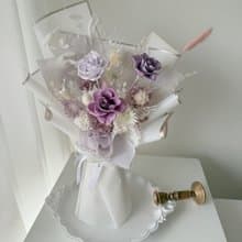 SEE 看見花藝設計|情人節|永生玫瑰 |生日|流金天使-玫瑰貴族花束