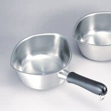 【柳宗理】 牛奶鍋16cm亮面-附蓋