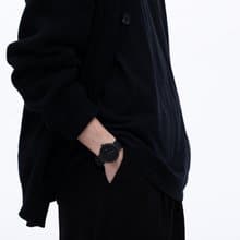 日本 YOT WATCH 40mm手錶 / 黑色