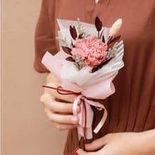 | 母親節花束 |  - 永生康乃馨 - 永生花 單支花束 (三色)