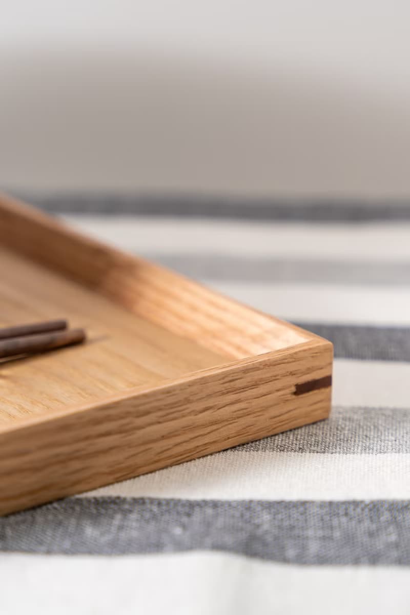 Islandoffer島嶼製作 日式橡木托盤 34*25