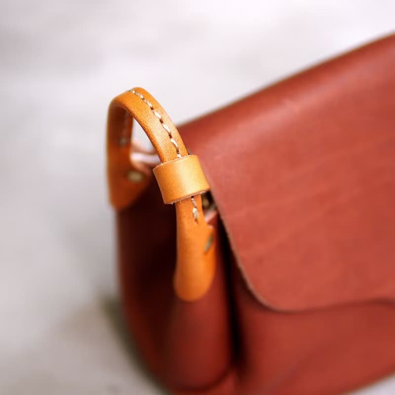 日本手作 甜美輕巧牛革隨身/側背包Made in Japan by CHAM