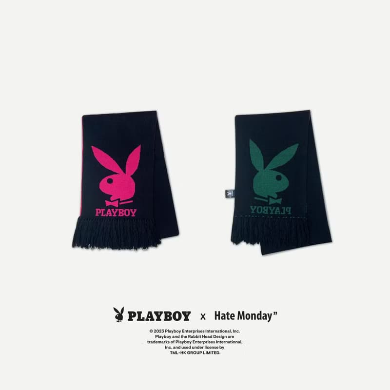 Hate Monday'' X PLAYBOY - SCARF圍巾(PBHM-S37)