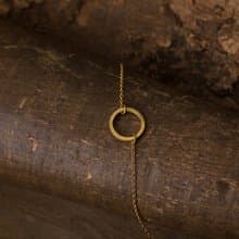 Circular 迴圈 黃銅手鍊 Brass Bracelet