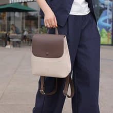 【FORYU】 情人節禮物 多分隔 大容量 外出時尚背包 百搭背包