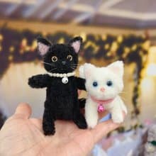 全手作 迷你貓咪