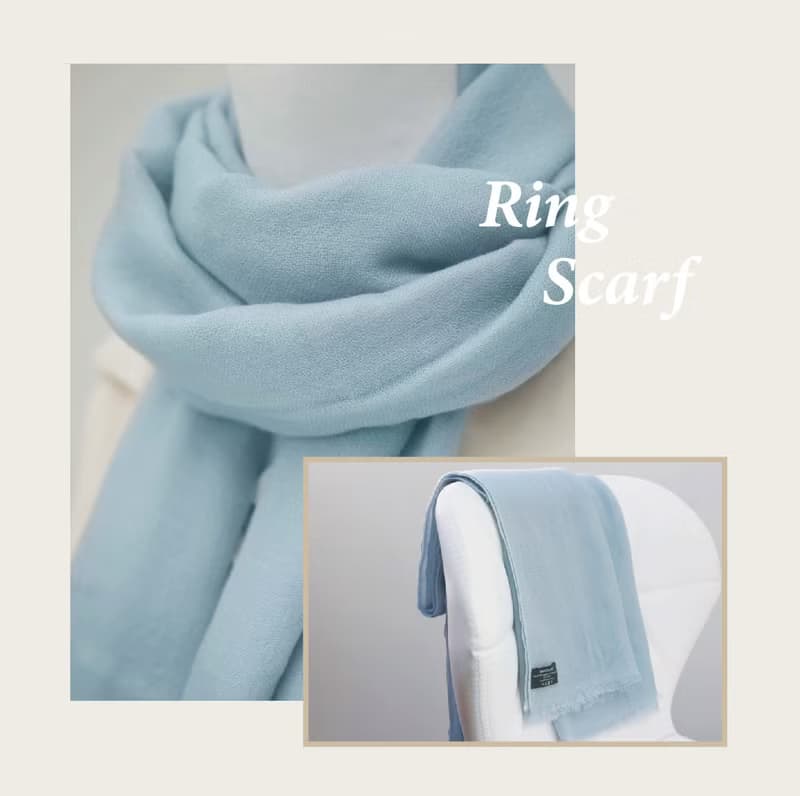 【愛奇蹟 Amour Miracle】喀什米爾戒指圍巾Cashmere Ring scarf