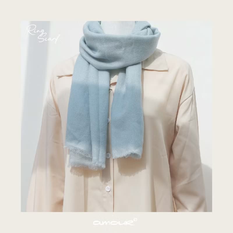 【愛奇蹟 Amour Miracle】喀什米爾戒指圍巾Cashmere Ring scarf