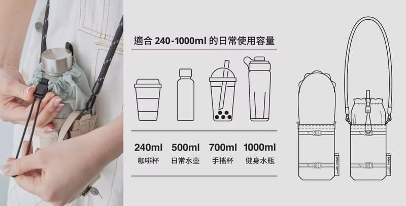 【bitplay】2-Way 水瓶飲料袋