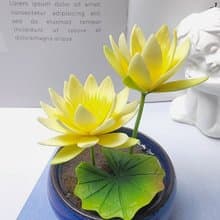 冷瓷土/黏土花藝-睡蓮小盆栽/送禮