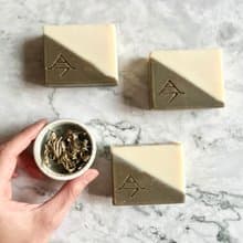 平安今皂/去角質艾草皂/冷製法手工皂