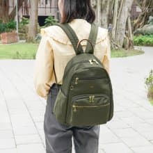 必buy寬側袋旅行休閒後背包03531(經典綠)