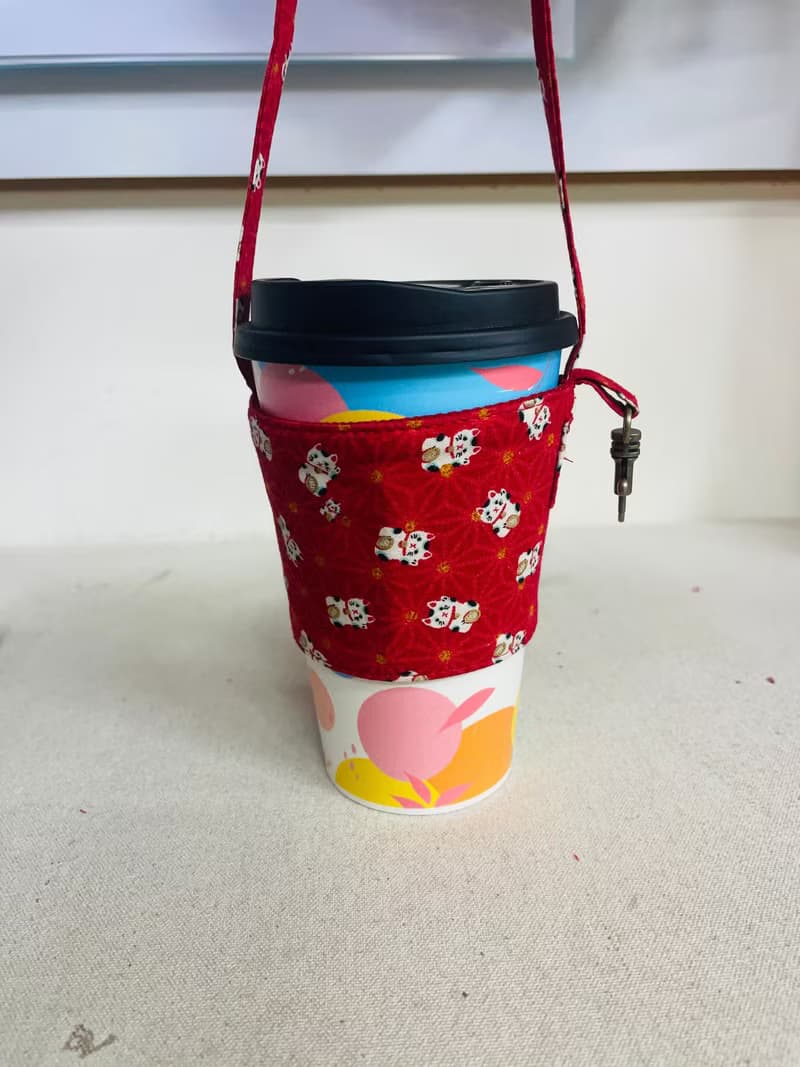 crystal2ove-飲料提袋-招財貓