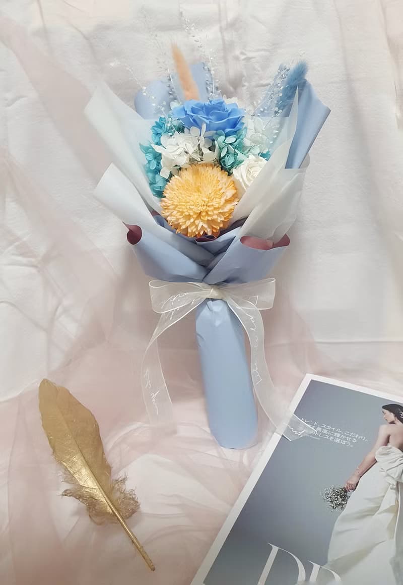 永生花花束設計